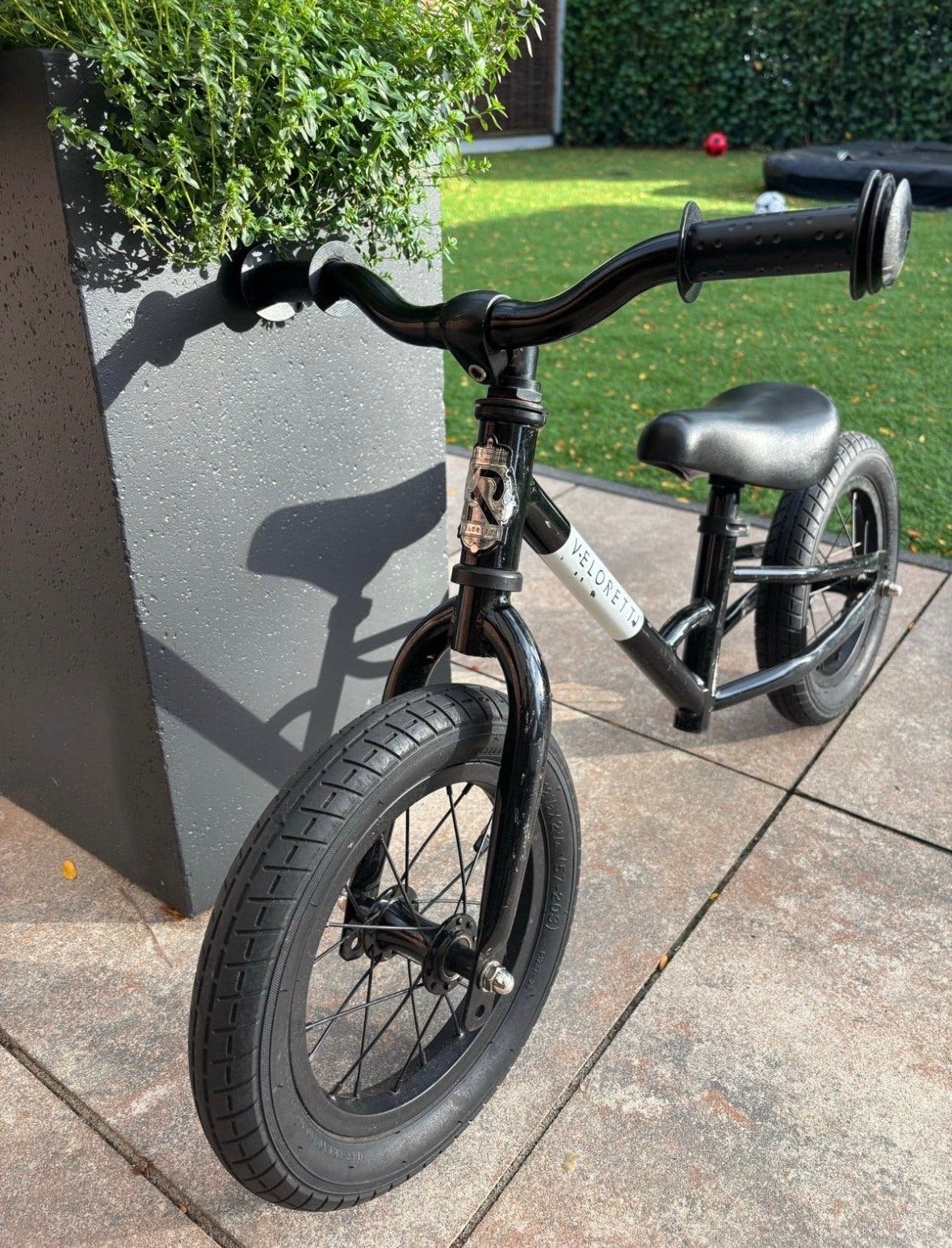 Veloretti loopfiets zwart - Zo goed als nieuw, Ophalen, Zo goed als nieuw, 16 tot 20 inch