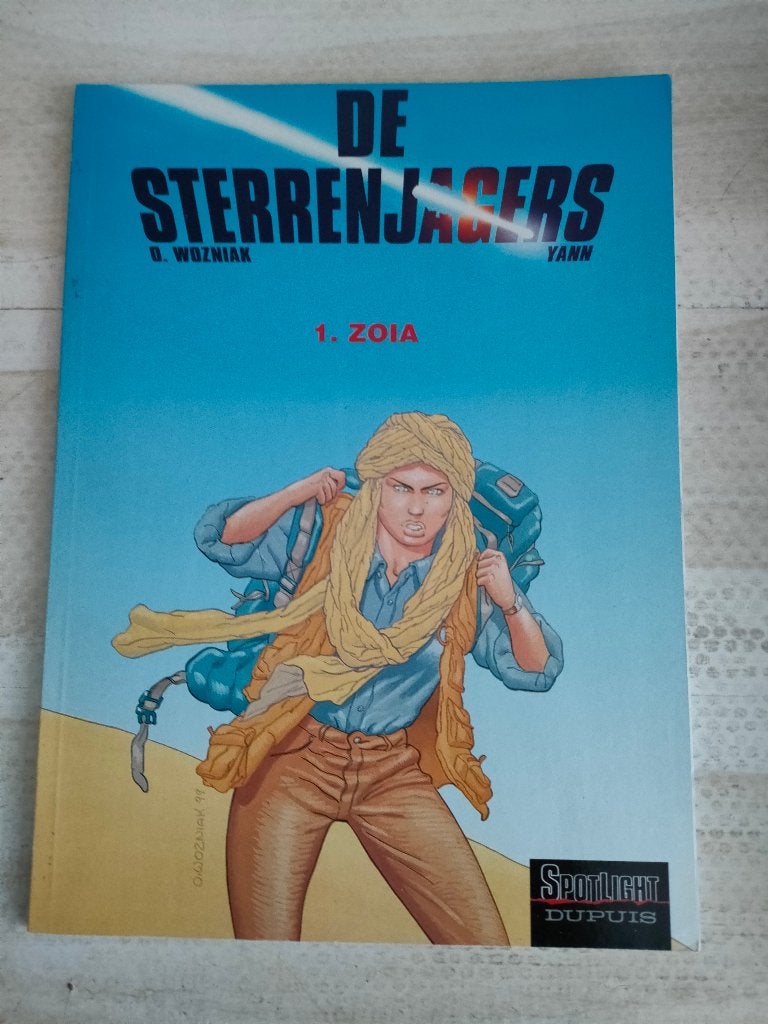 DE STERRENJAGERS nr. 1 Zoia, Eén stripboek, Ophalen of Verzenden, Gelezen