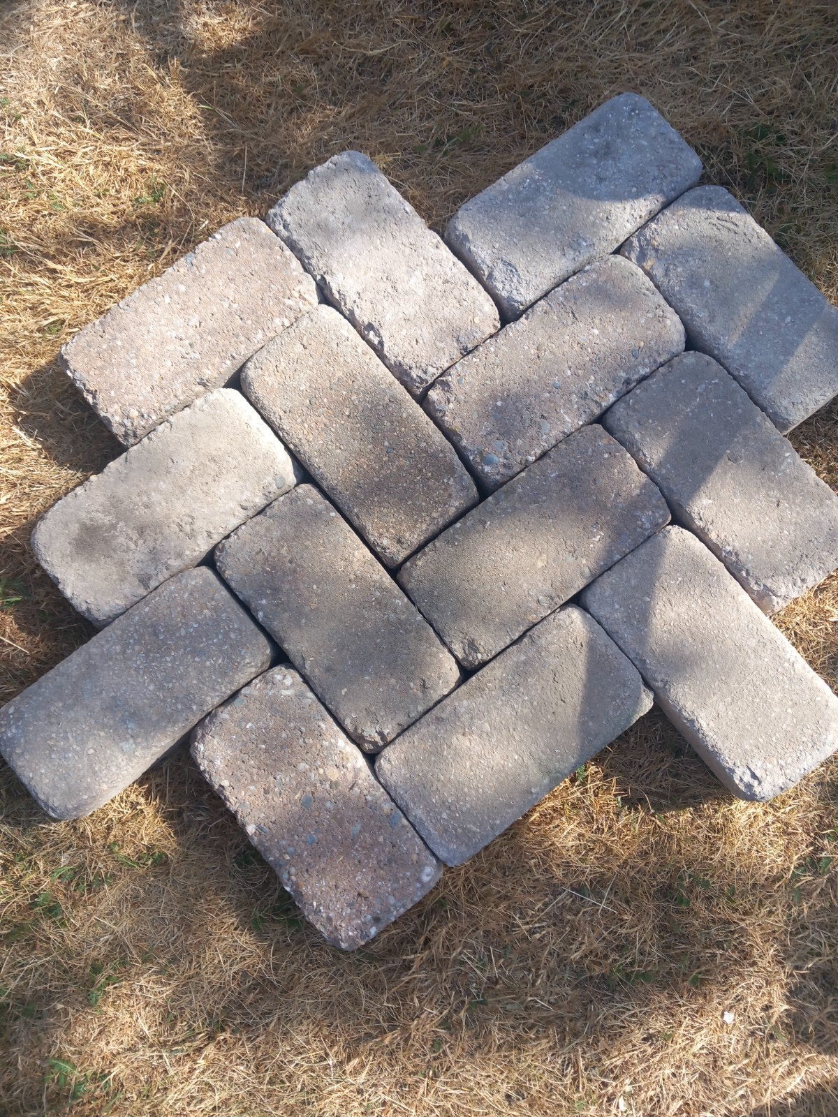Getrommelde betonklinkers, Ophalen, Minder dan 20 cm, Minder dan 20 cm, 10 m² of meer