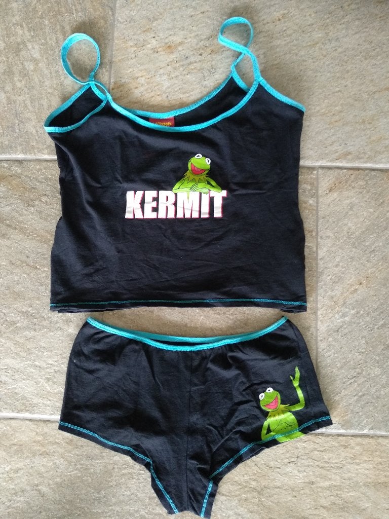 SET  (nieuw)  - hemd en slip, Kleding | Dames, Ophalen of Verzenden, Zwart, Setje