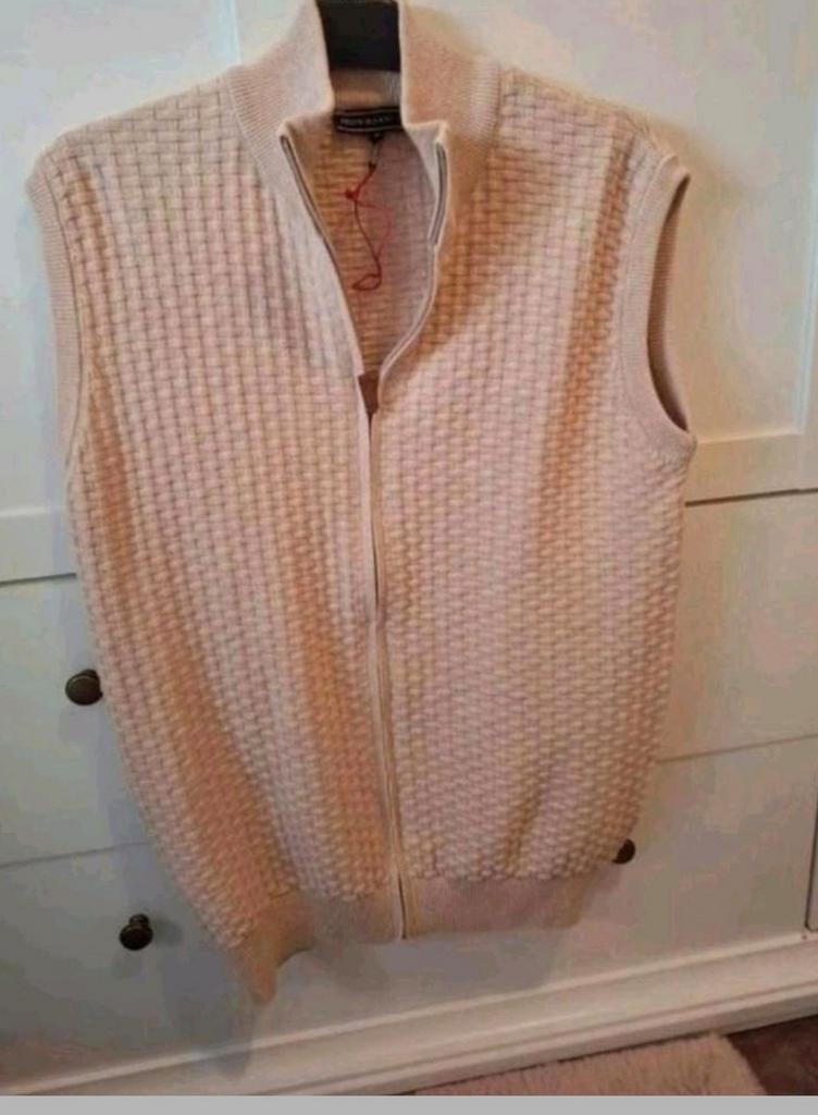 Felix Hardy mouwloos vest maat M nieuw, Maat 48/50 (M), Beige, Nieuw, Ophalen of Verzenden