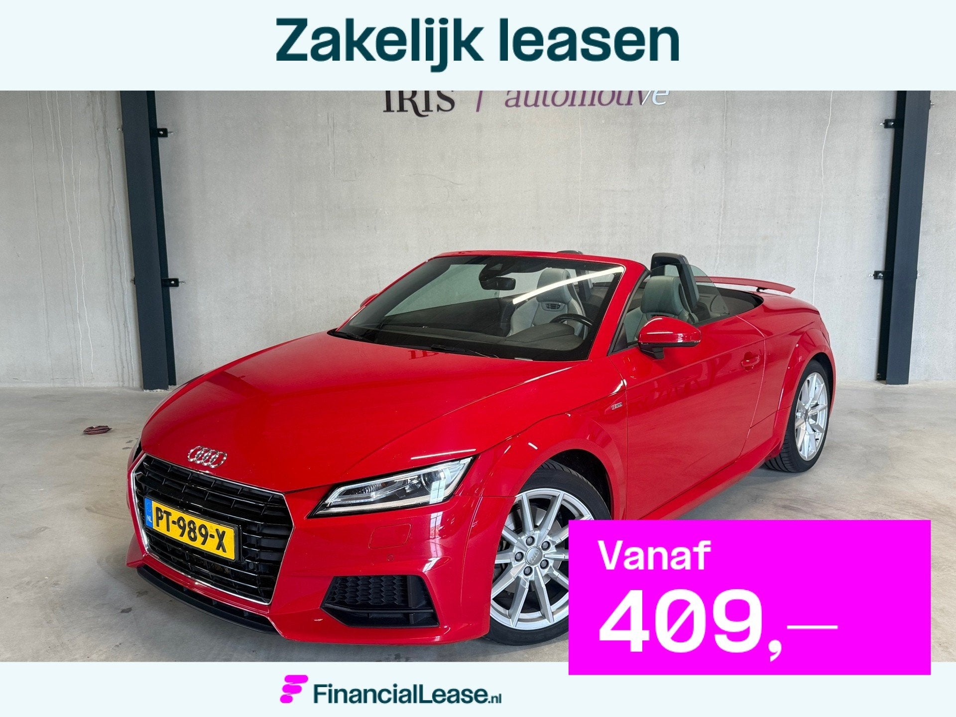 Audi TT Roadster 1.8 TFSI S-Line - RS-Stoelen - Stoel+Nekver, TT, Gebruikt, 4 cilinders, Leder