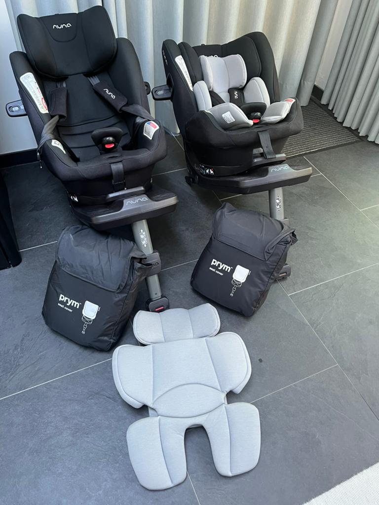 2 x Nuna Prym - Caviar te Koop (Nieuwprijs à € 579 Euro), Kinderen en Baby's, Autostoeltjes, Gebruikt, 0 t/m 18 kg, Verstelbare rugleuning