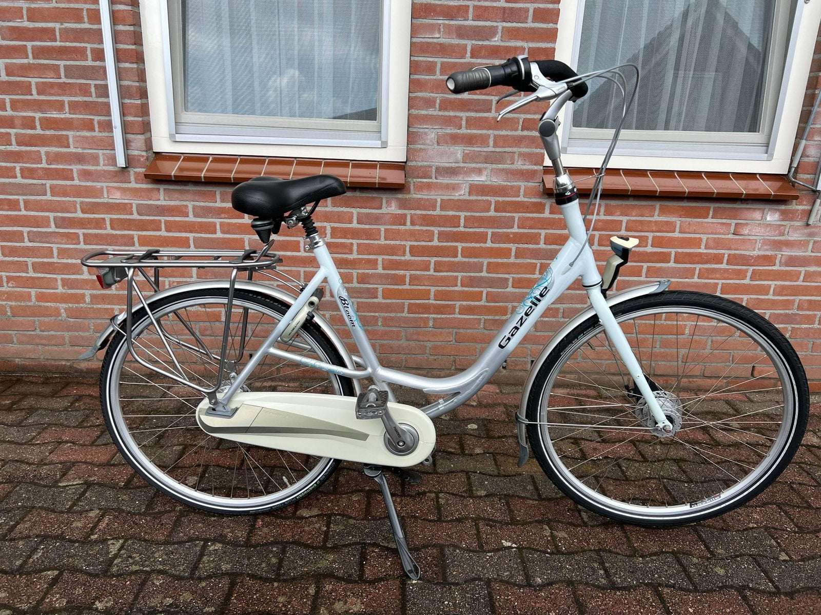 zeer nette gazelle bloom moederfiets damesfiets fiets, Ophalen, 2 zitjes, Gebruikt, 56 cm of meer