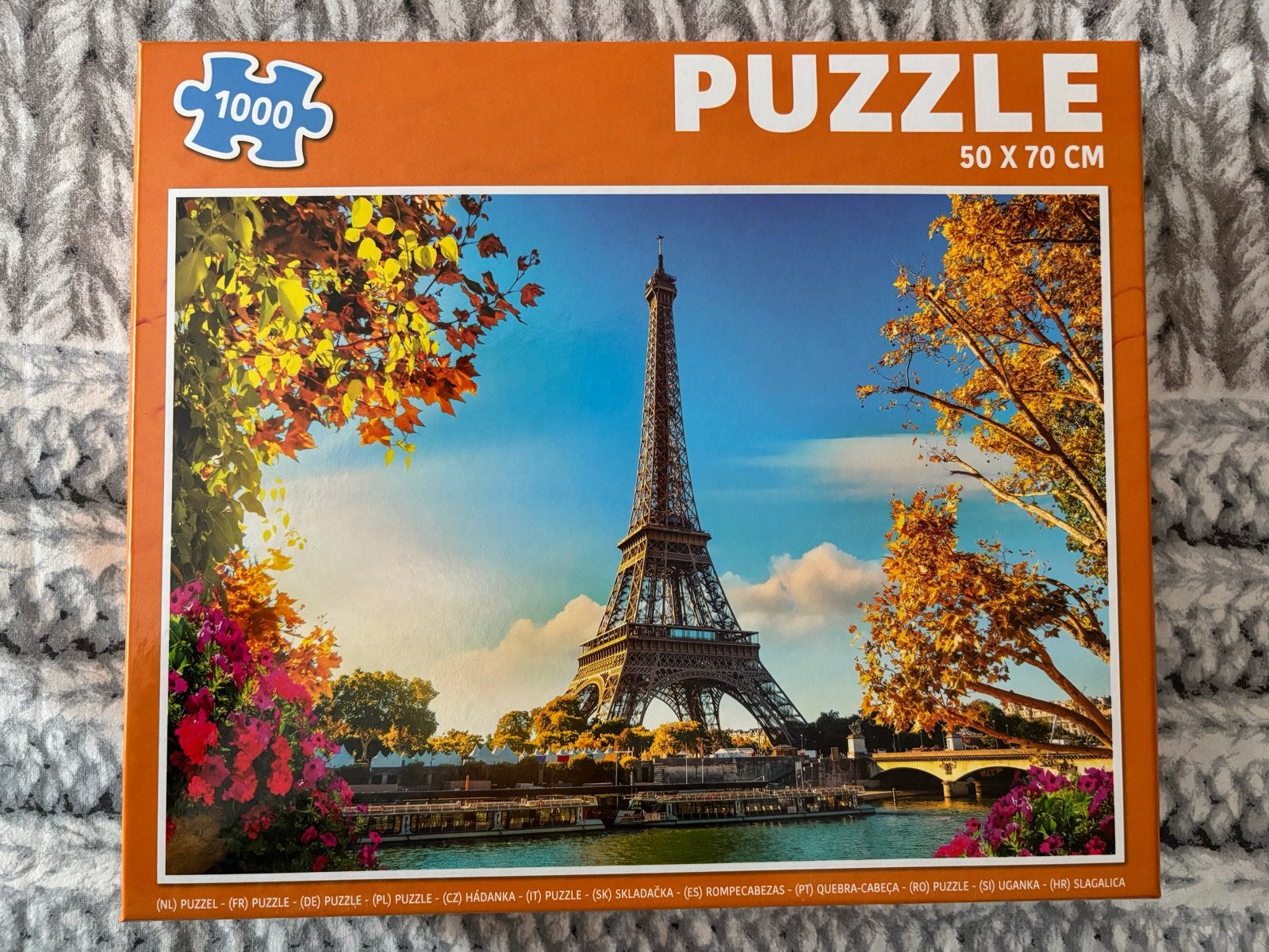 Legpuzzel Eiffeltoren Parijs 1000 stukjes, Ophalen of Verzenden, 500 t/m 1500 stukjes, Nieuw, Legpuzzel