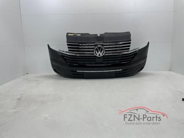 VW Transport T6.1 Voorbumper 4PDC LC9X Chrome T6 met grille, Auto-onderdelen, Ophalen of Verzenden, Gebruikt, Voor, Bumper