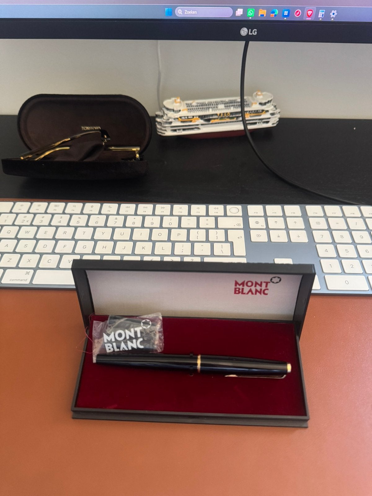 Montblance Meisterstück Vulpen 14k goud nib vintage, Verzamelen, Pennenverzamelingen, Met doosje, Ophalen of Verzenden, Zo goed als nieuw