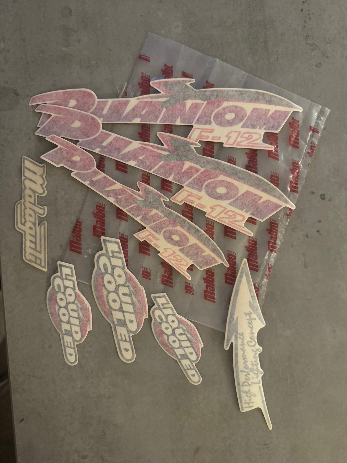 Malaguti F12 Originele Stickerset NOS Liquid Cooled, Ophalen of Verzenden, Nieuw
