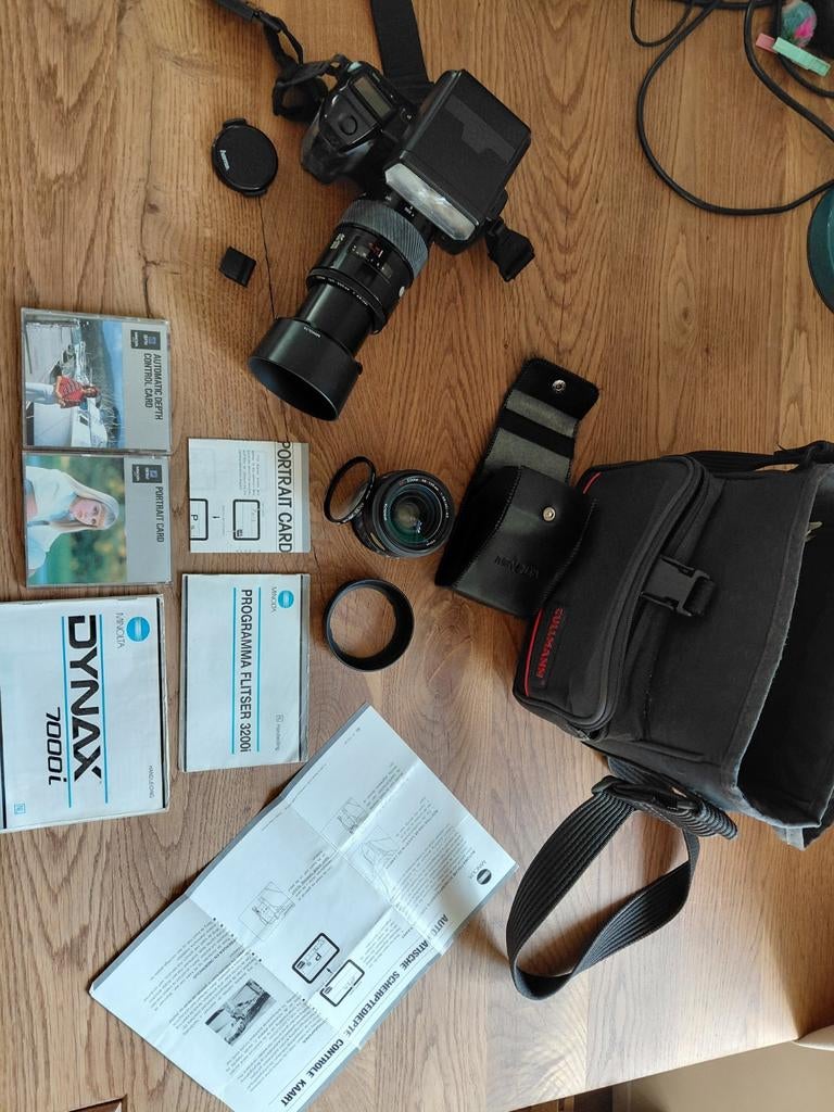 Minolta 7000i Body+100-200 AF lens+35-105 AF lens, Ophalen, Overige soorten, Camera