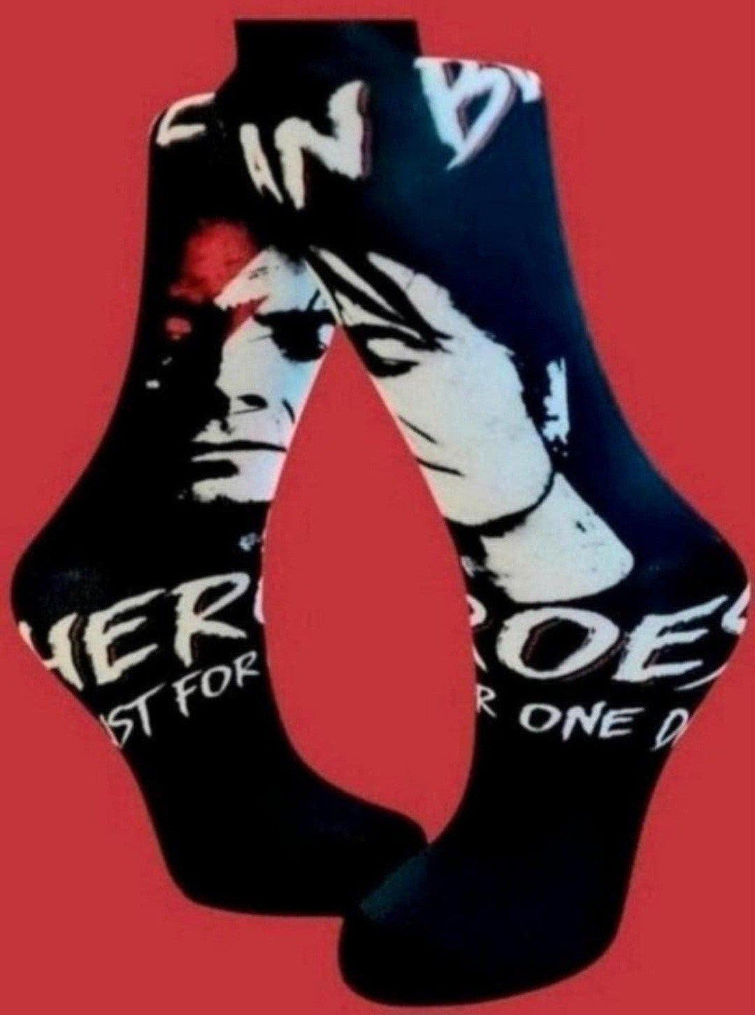 DAVID BOWIE "HEROES" SOKKEN, Ophalen of Verzenden, Nieuw