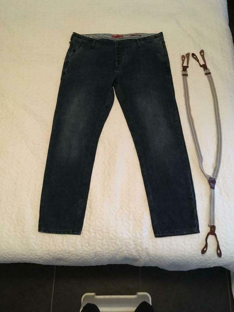 Staff Jeans & Co Mt 32, ZGAN!, Kleding | Dames, Ophalen, Blauw, Zo goed als nieuw, W30 - W32 (confectie 38/40)