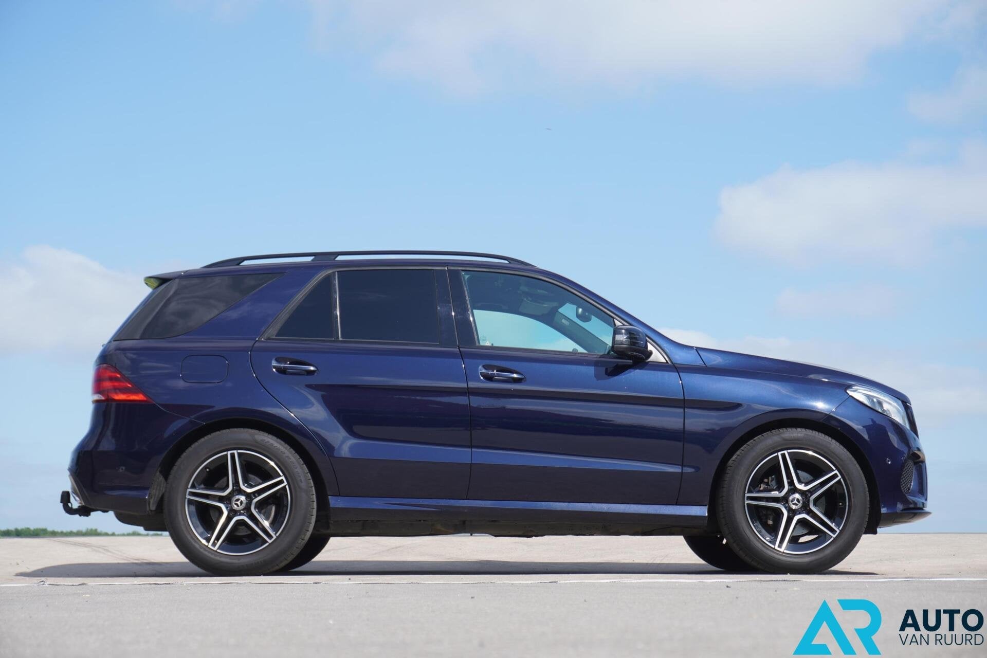 Mercedes GLE-klasse 350 d 4MATIC * Grijs kenteken * 3500 KG, Automaat, Gebruikt, 258 pk, Blauw