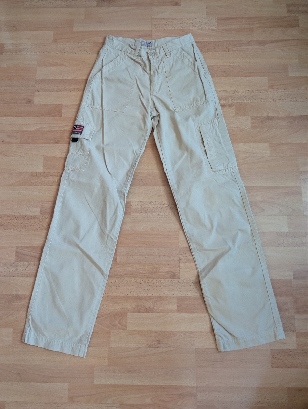 River Woods beige twill broek -  maat 16 / 176 cm, Ophalen of Verzenden, Gebruikt, Jongen, Broek