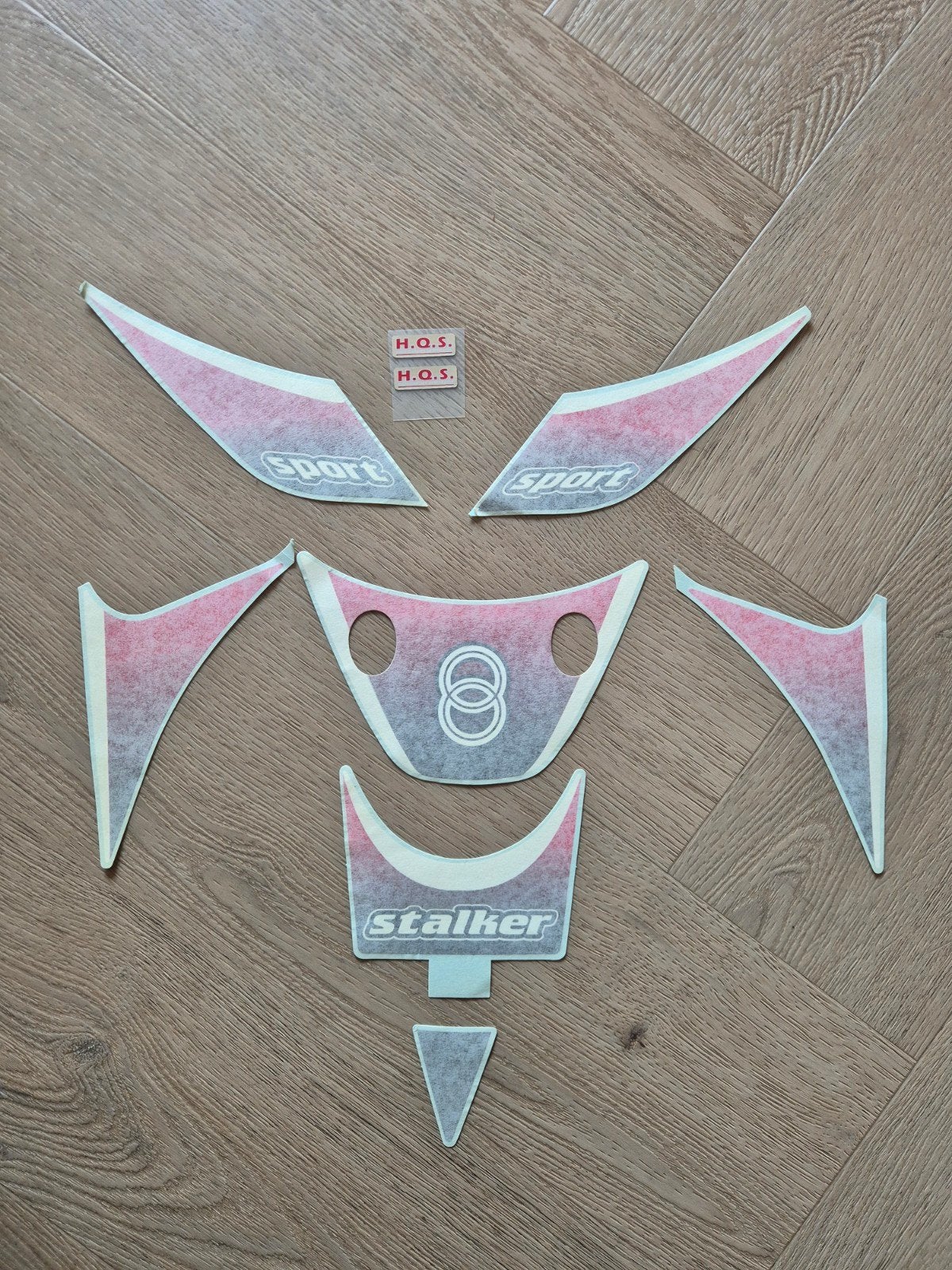Gilera stalker stickerset NOS, Ophalen of Verzenden