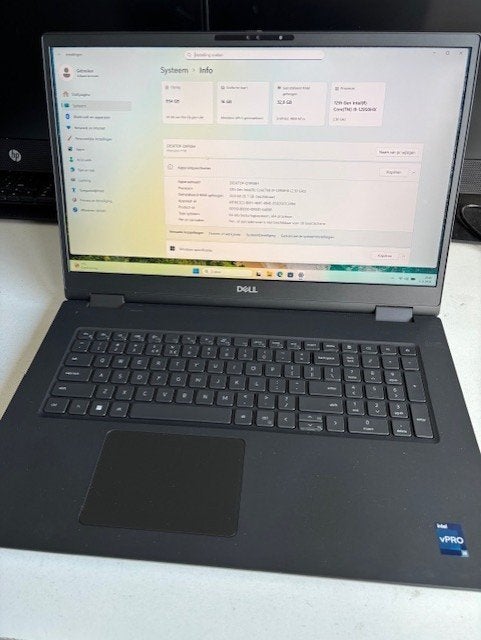 Dell precision 7770 core i9 12950, Computers en Software, Ophalen, Gebruikt, Met videokaart, SSD