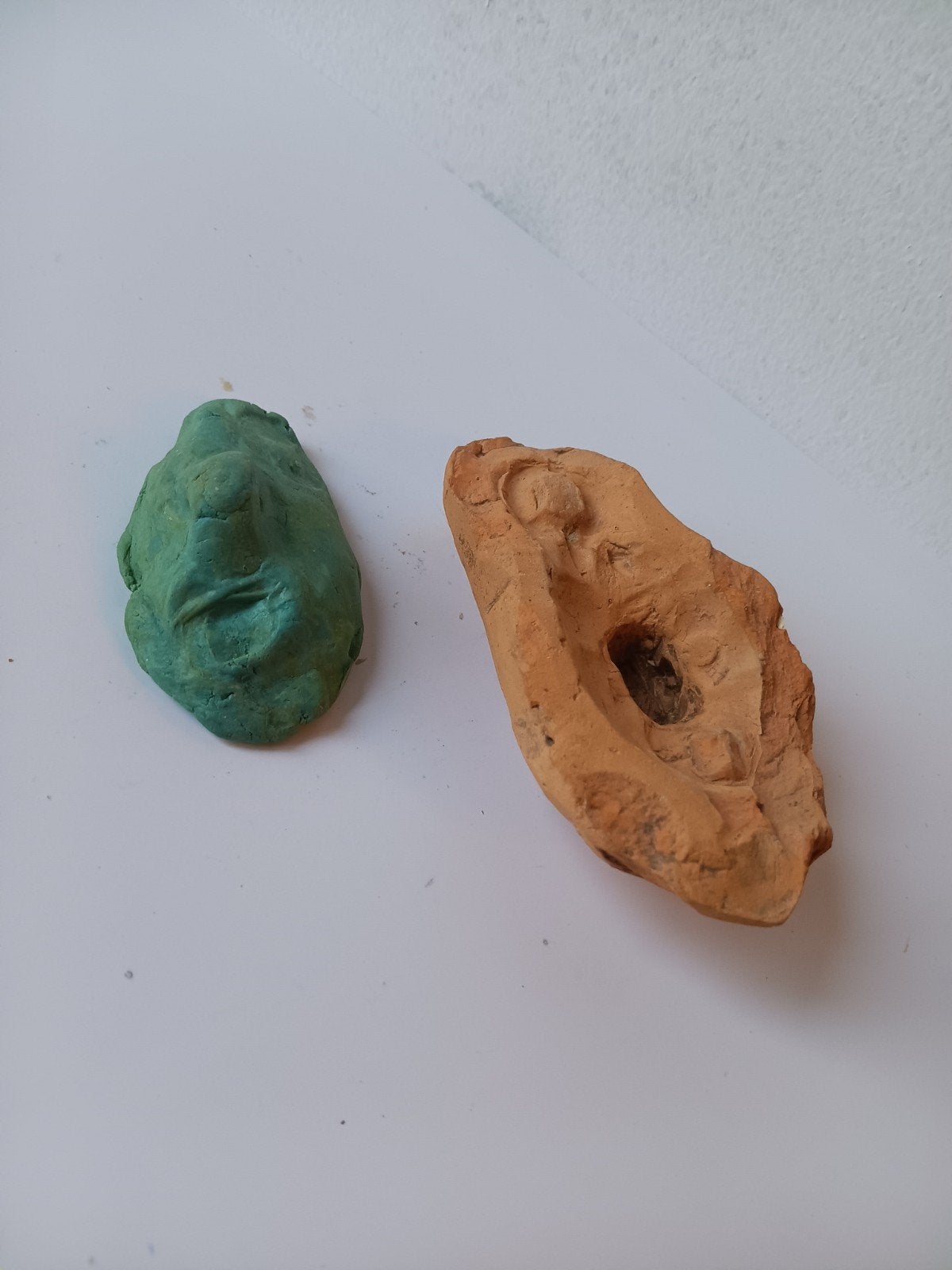 Romeinse olielamp mal - Bovenste deel, zeldzaam, Antiek en Kunst, Ophalen of Verzenden