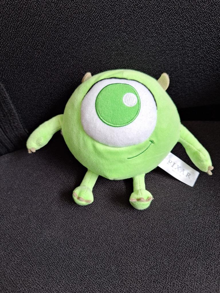 Mike Wazowski knuffel, Groen, Overige merken, Pixar, Disney