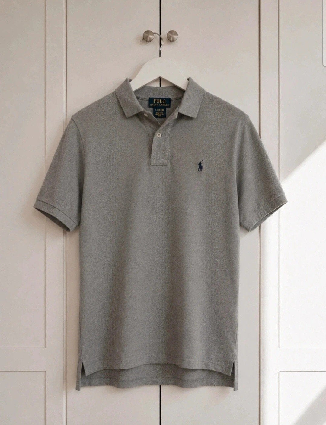 Ralph Lauren polo, Verzenden, Grijs, Maat 46 (S) of kleiner, Polo Ralph Lauren