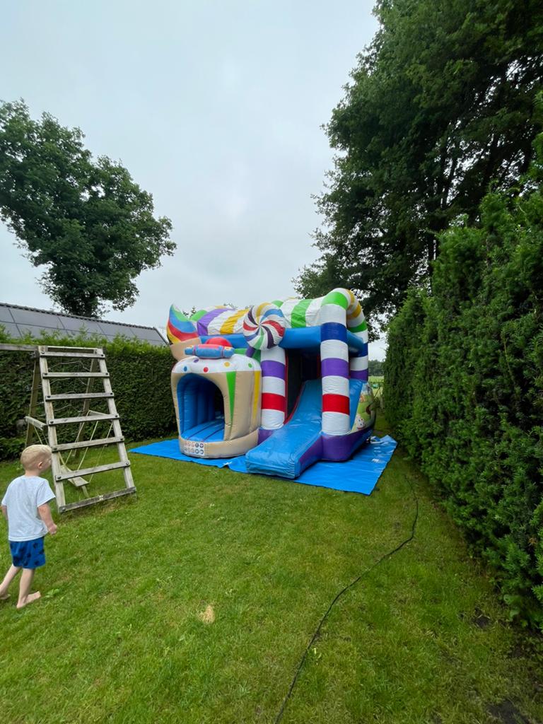 Springkussen Candyland Huren / Wij leveren aan huis, Ophalen, Verjaardag