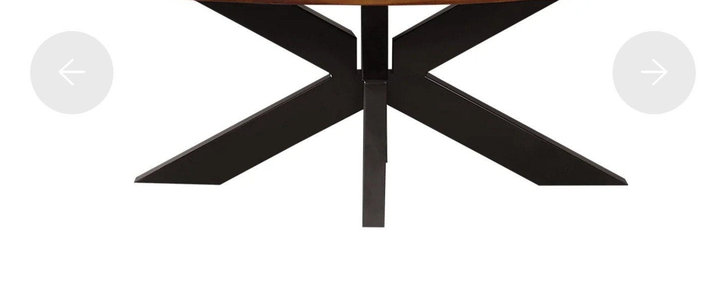 Salontafel Spider Poot, 50 tot 100 cm, Modern, Industrieel, Rond, Nieuw