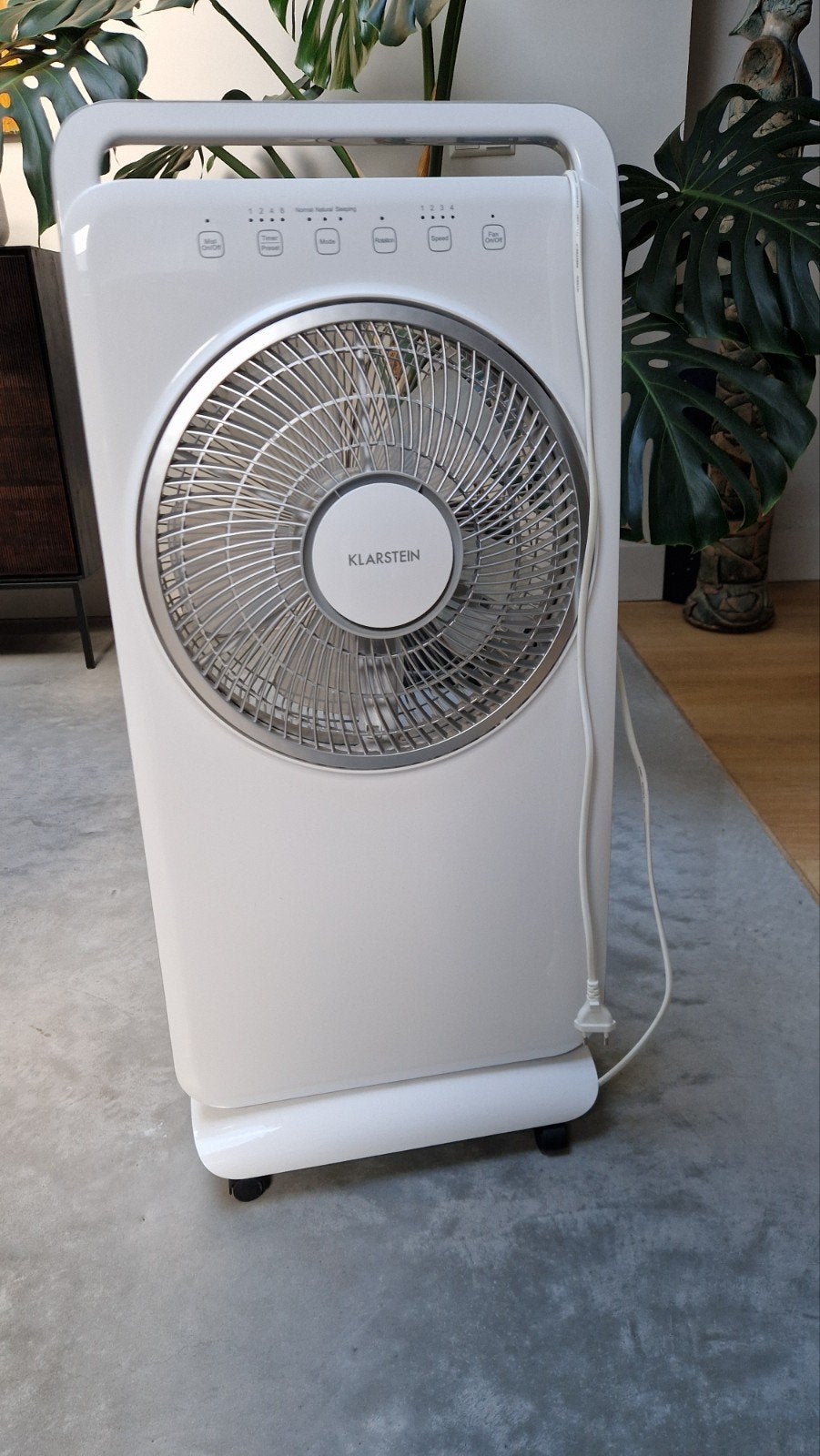 Klarstein Wildwater Mist Fan WH - Volledig functioneel, Ophalen of Verzenden, Gebruikt, Overige