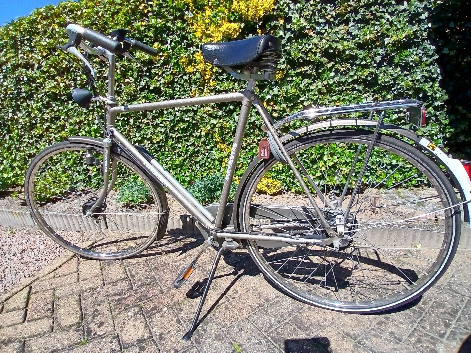 heren fiets, Fietsen en Brommers, Ophalen, Jaren '60 of nieuwer, Batavus touring, 51 tot 55 cm