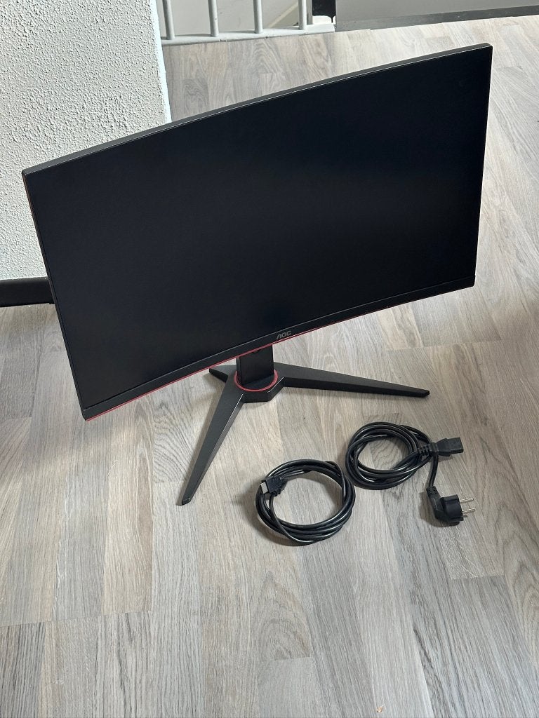 AOC C27G1 27 inch Curved Gaming Monitor Full HD, Computers en Software, Gebruikt, DisplayPort, 101 t/m 150 Hz, VA