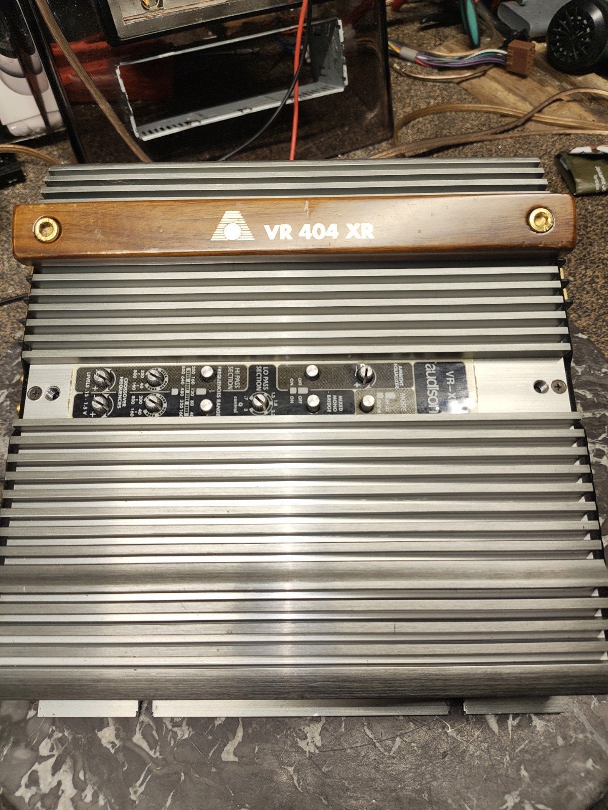 Audison VR 404 XR Versterker - Krachtige 4-kanaals Amp, Overige merken, Ophalen of Verzenden, 120 watt of meer, Gebruikt