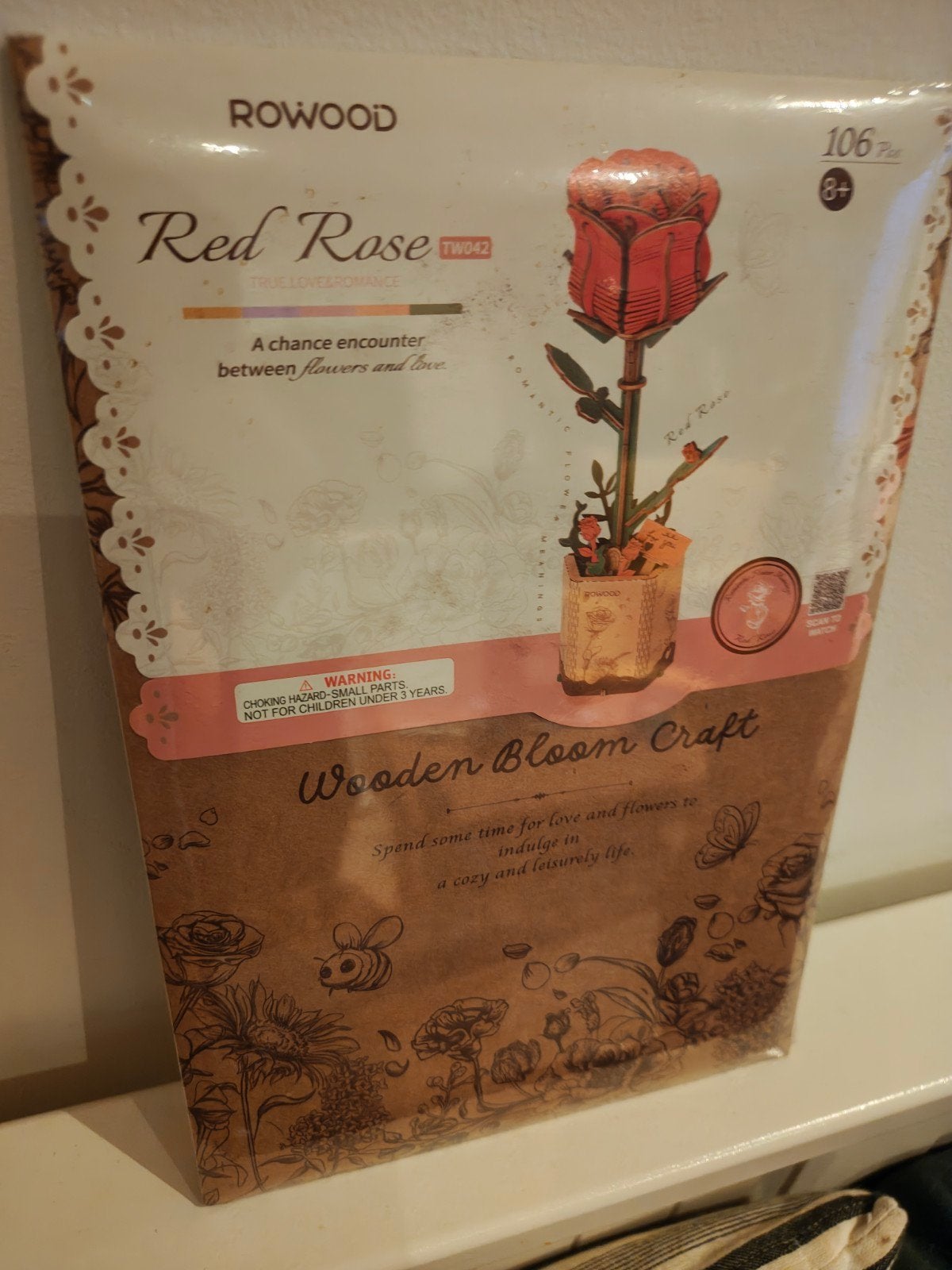 Bloom craft houten bloem, Ophalen of Verzenden, Nieuw