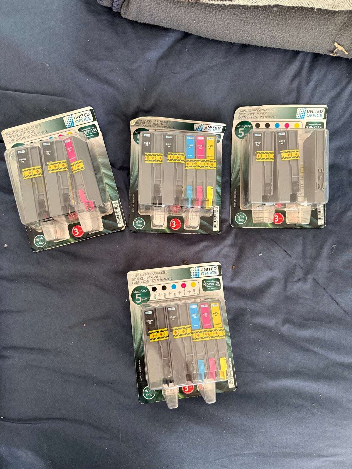 16 Inkt cartridges voor HP OfficeJet 950/951XL (5-pack), Ophalen, Nieuw, Cartridge