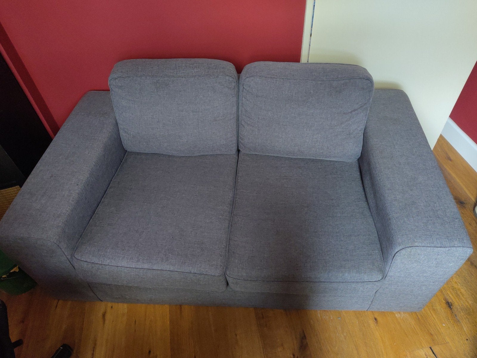 Gratis bank, Ophalen, Gebruikt, 100 tot 125 cm, Tweepersoons