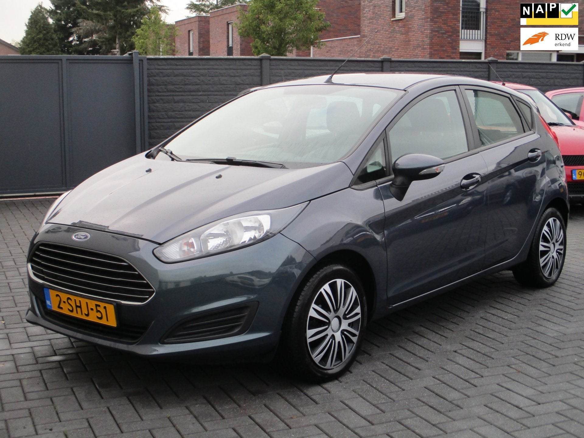 Ford Fiesta 1.0 Style Airco EL Pakket 5 Deurs !, Auto's, Stof, Zwart, 525 kg, 23 km/l