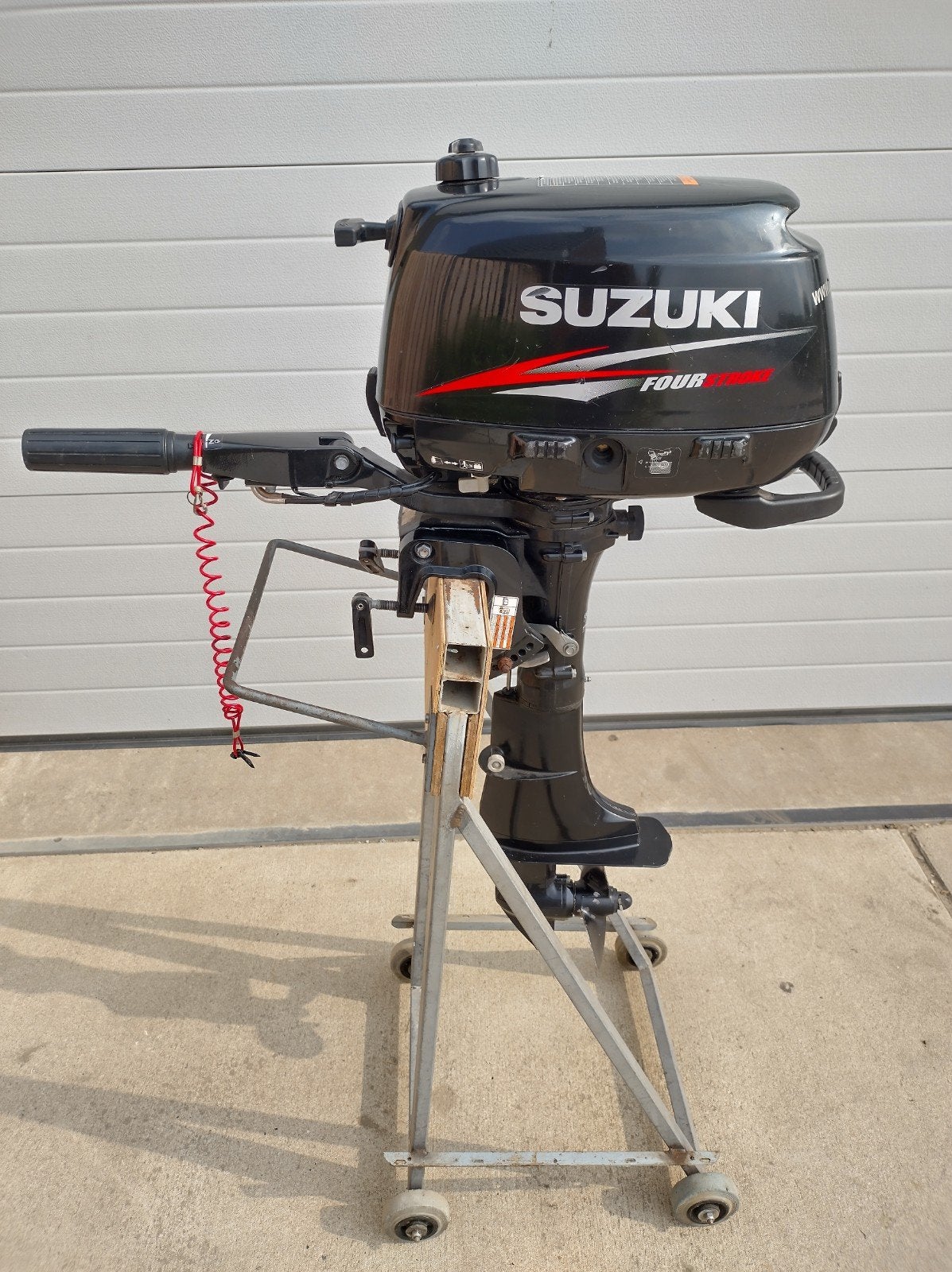 Suzuki DF6 6PK Buitenboordmotor - Zo goed als nieuw, 5 tot 10 pk, Viertaktmotor, Ophalen of Verzenden, Zo goed als nieuw