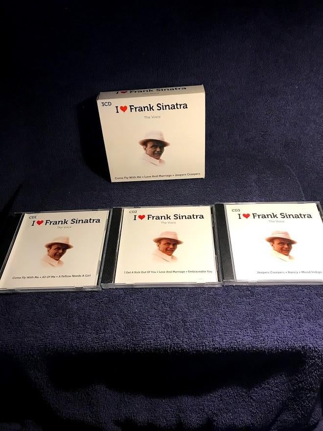 3 CD-Box I Love Frank Sinatra - The Voice., Gebruikt, 1980 tot heden, Boxset, Ophalen of Verzenden