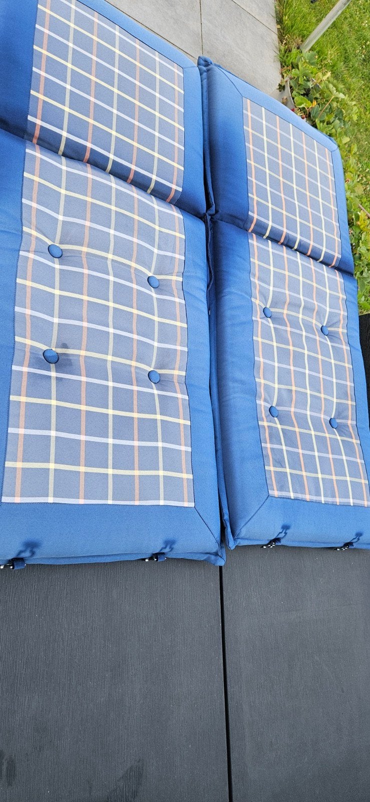 Gratis tuinstoelkussens, Tuin en Terras, Tuinmeubel-accessoires, Ophalen, Gebruikt
