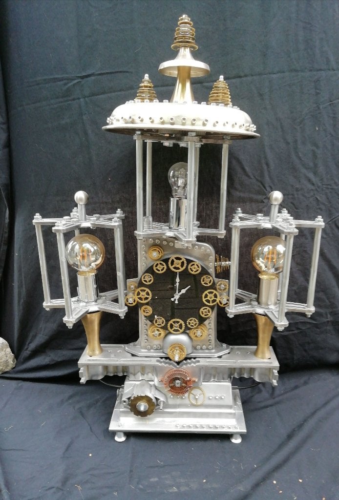Te koop waanzinnige steampunk lampen, Ophalen, Nieuw, Metaal