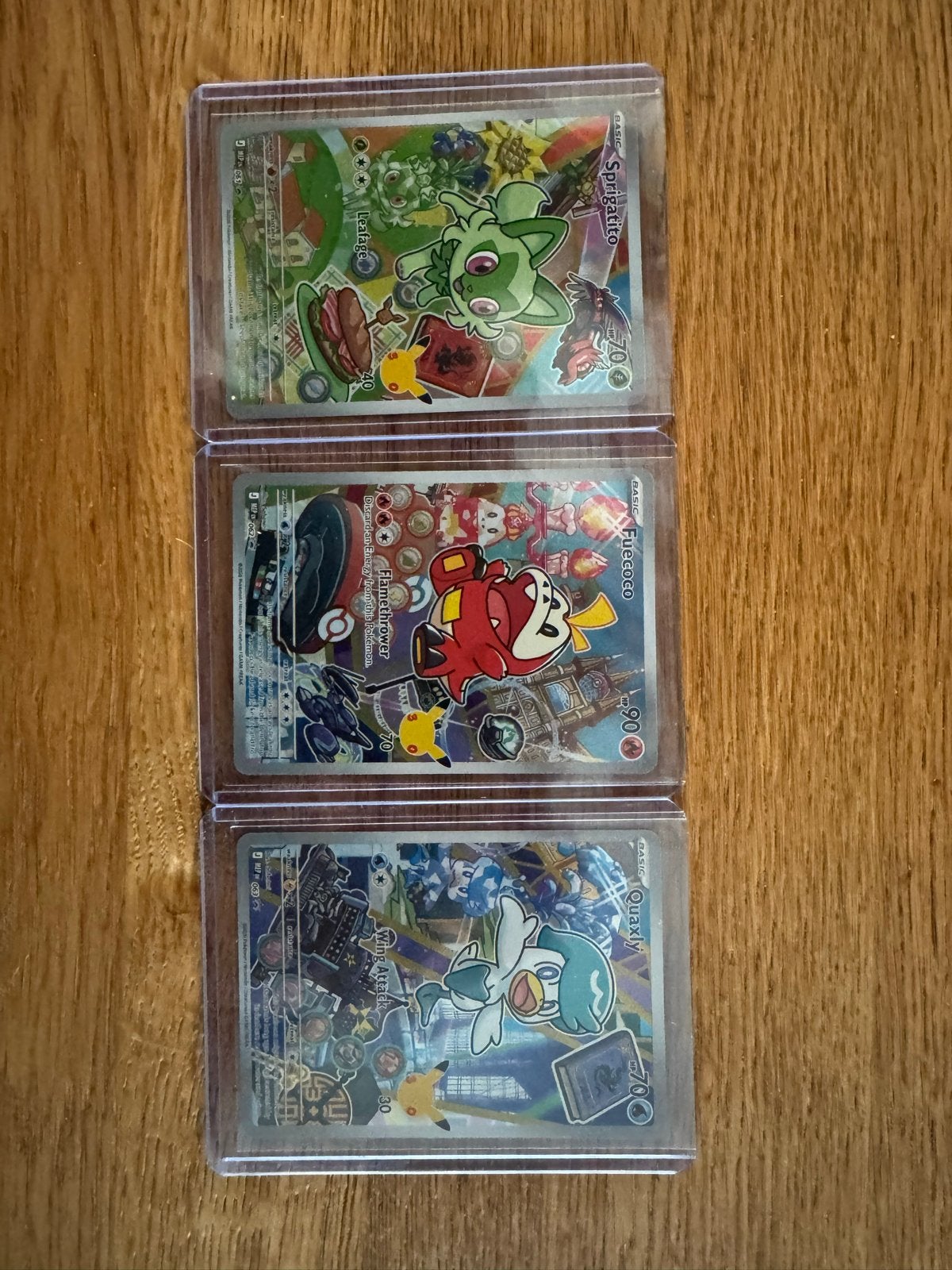 Pokémon First Partner Series 3 - Sprigatito, Fuecoco, Quaxly, Ophalen, Nieuw, Meerdere kaarten