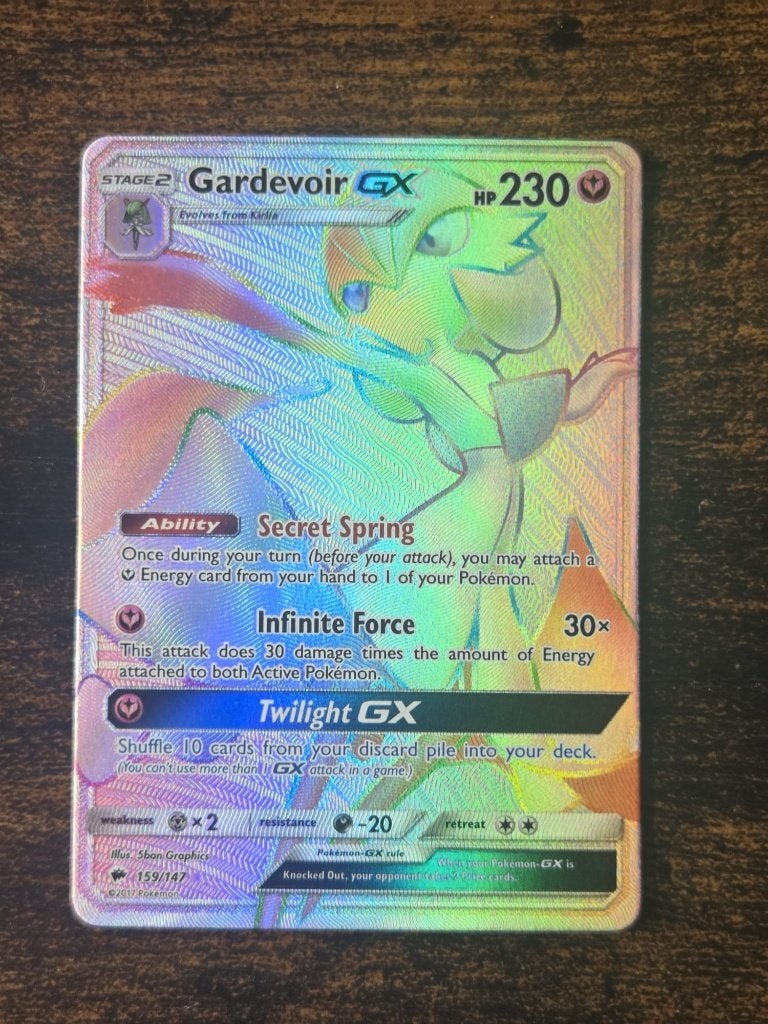 Gardevoir GX Pokemonkaart, Ophalen of Verzenden, Zo goed als nieuw