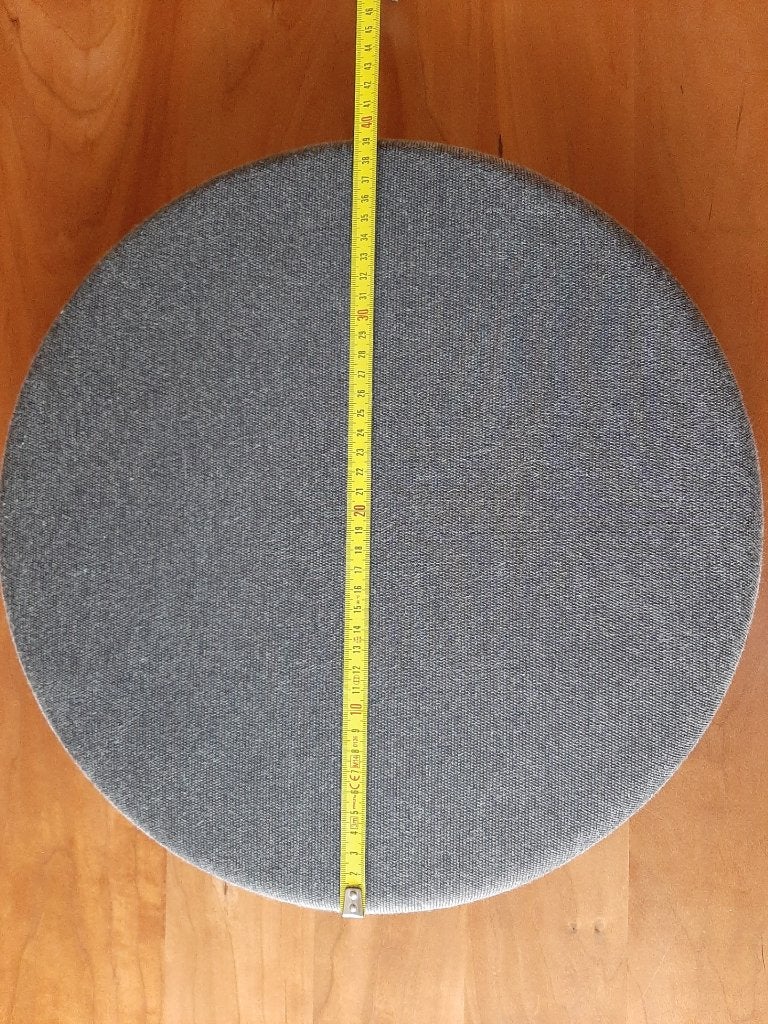 Draaikussen, Z.G.A.N. Diameter, 40 cm, dikte 4,5 cm., Diversen, Ophalen of Verzenden, Zo goed als nieuw