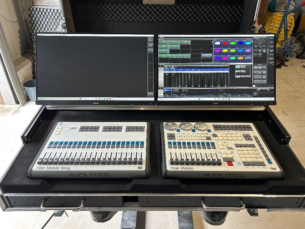 Avolites Titan Mobile + Wing, Ophalen, Zo goed als nieuw, Licht