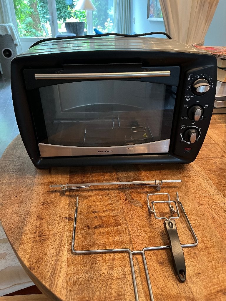 SilverCrest Grill- en Bakoven 1500 A2 (30l), Ophalen, Gebruikt, Zilver, Overige merken