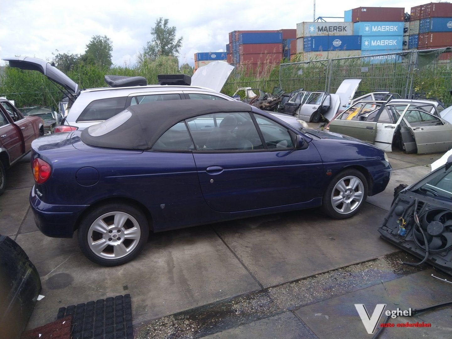 Renault Mégane cabriolet in onderdelen, Gebruikt, -, -, Ophalen of Verzenden
