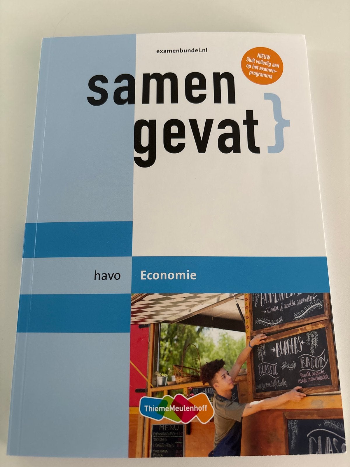 Samengevat havo Economie - Examenbundel Thiememeulenhoff, Ophalen of Verzenden, Zo goed als nieuw, HAVO, Economie
