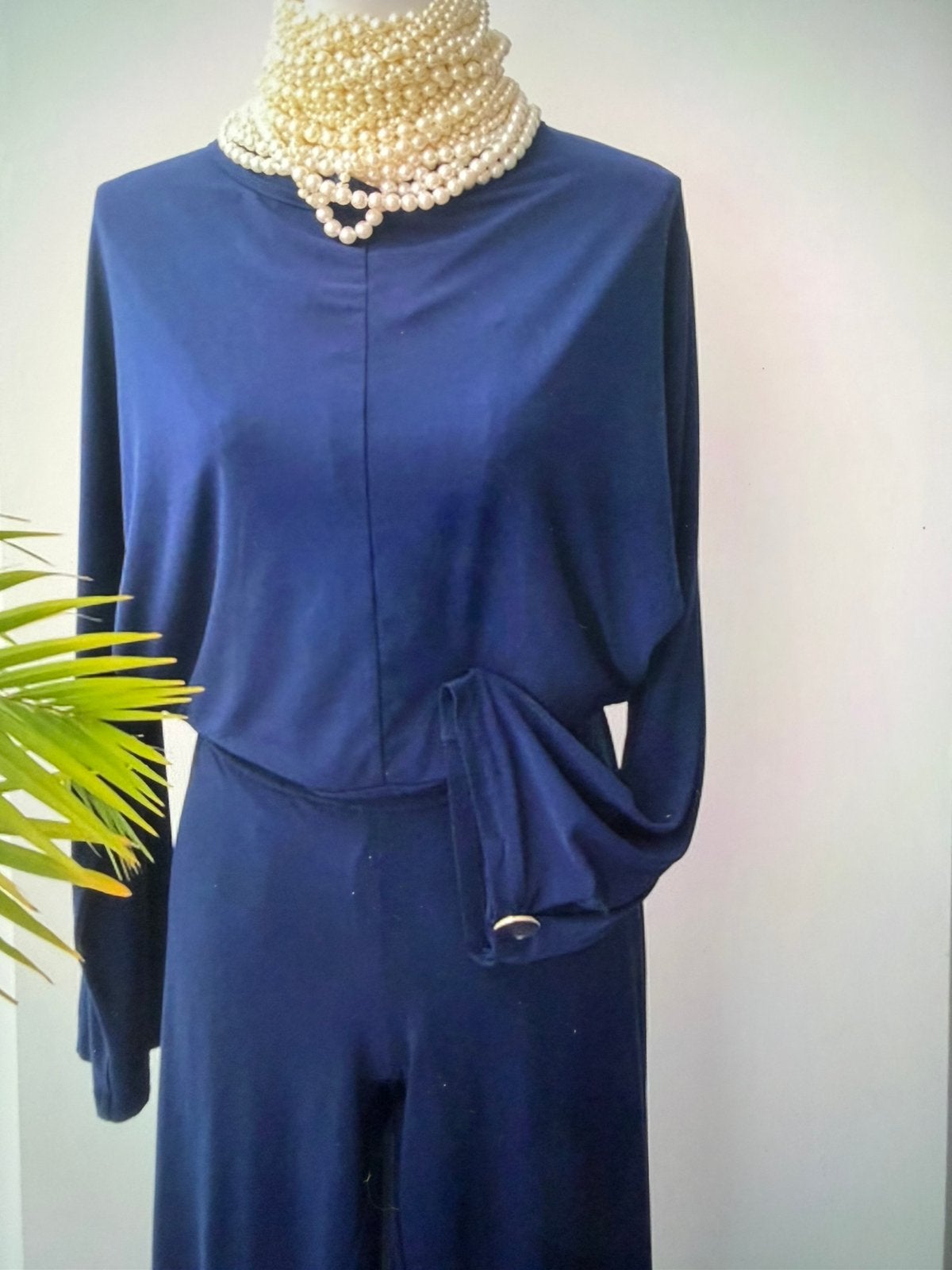 Nieuw Caroline Biss jumpsuit blauw travelstof 40 42 44 l xxl, Kleding | Dames, Jumpsuits, Verzenden, Nieuw, Maat 42/44 (L), Blauw