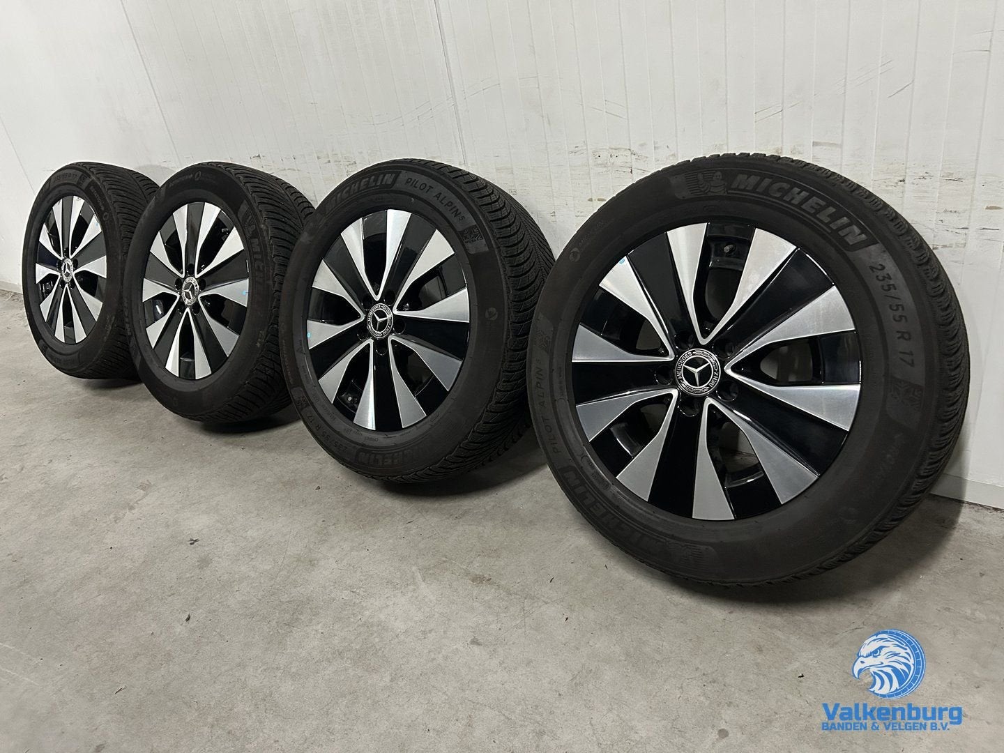7-8mm! Originele Mercedes Vito V-klasse W447 EQV TPMS 17 inc, -, -, Banden en Velgen, 17 inch