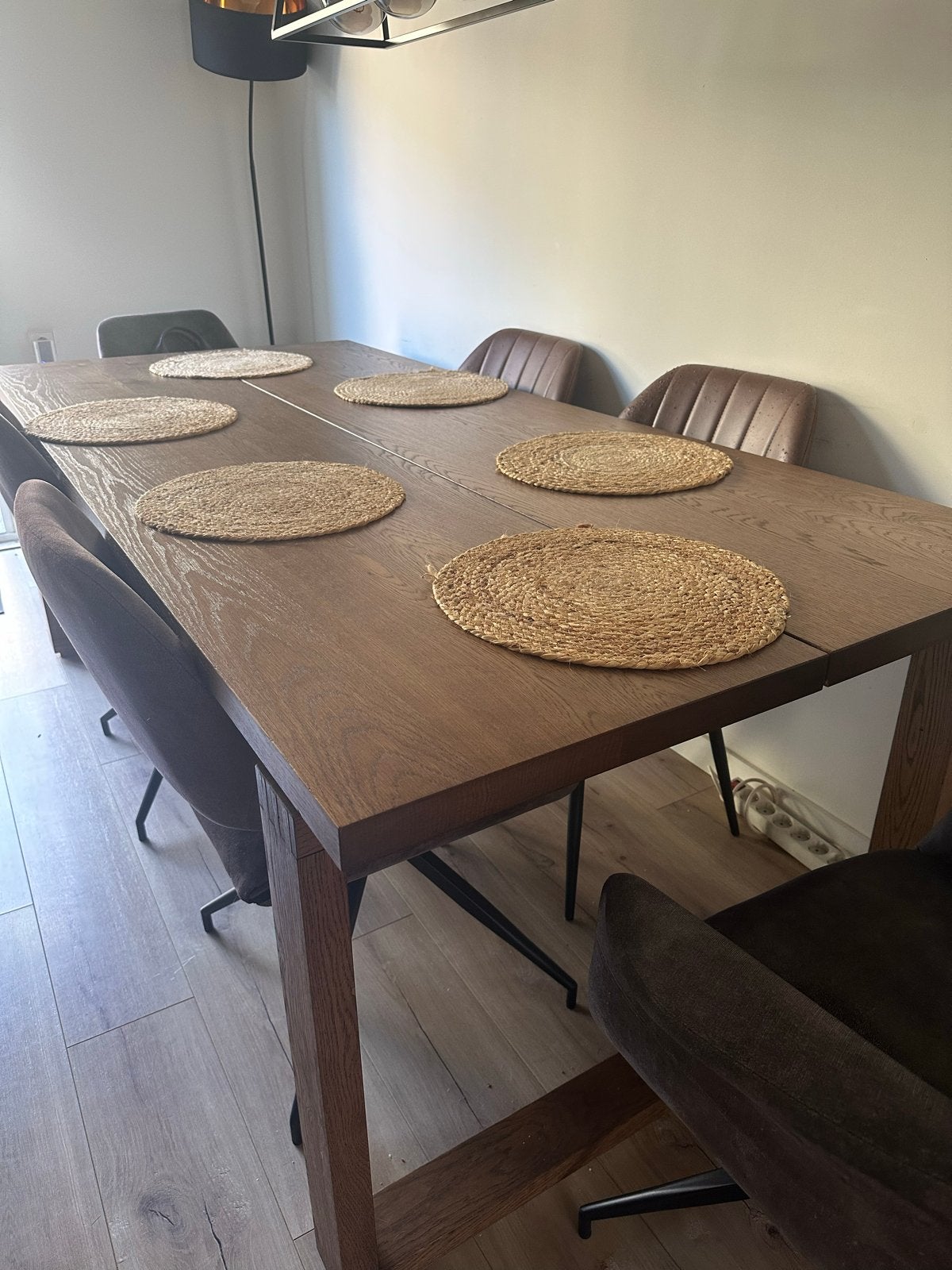 Eettafel Ikea Mörbylånga, Ophalen, Gebruikt, Eikenhout, 200 cm of meer