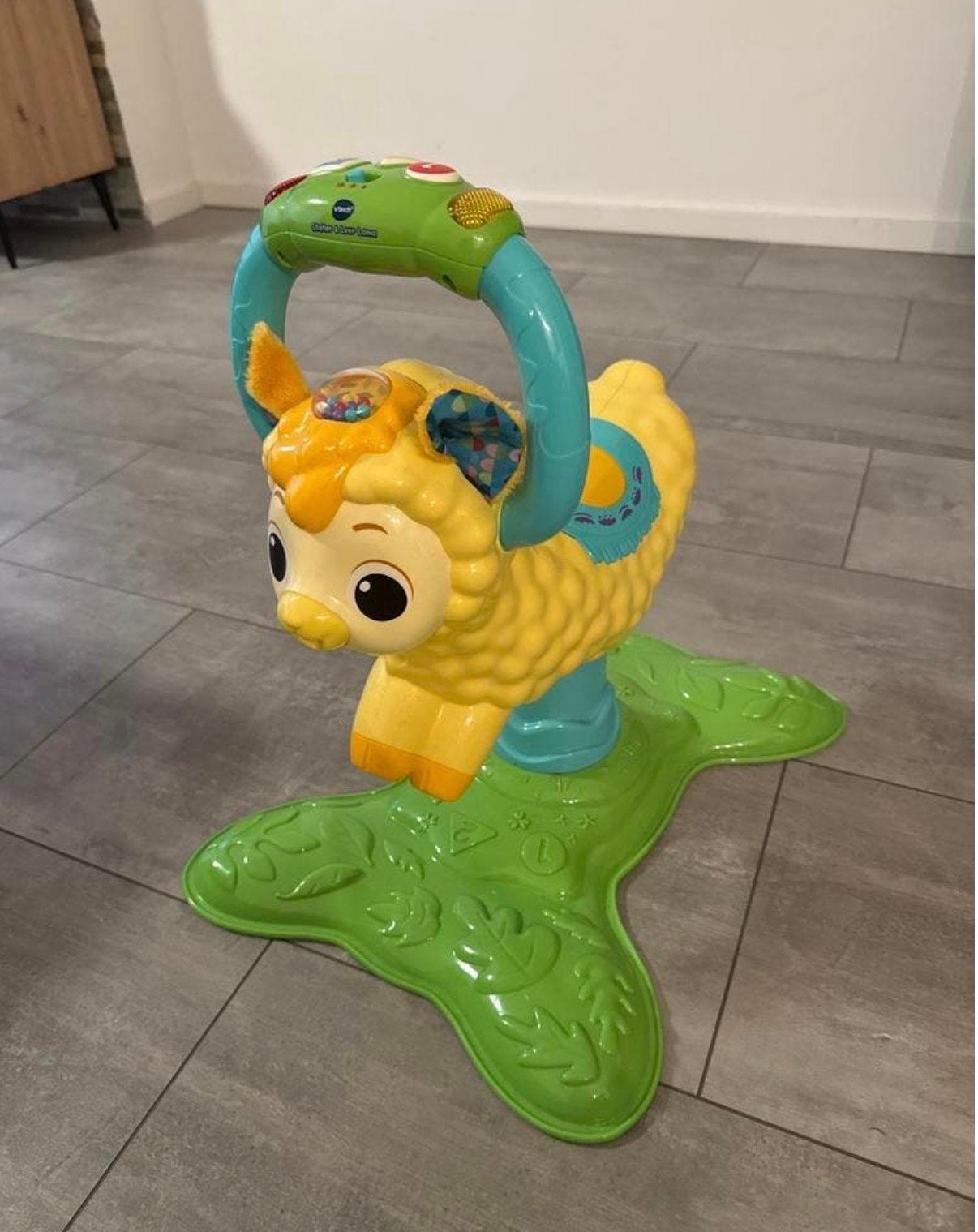 VTech Shaker & Leer Lama Babygym, Kinderen en Baby's, Speelgoed | Babyspeelgoed, Ophalen, Gebruikt, Babygym, Met licht
