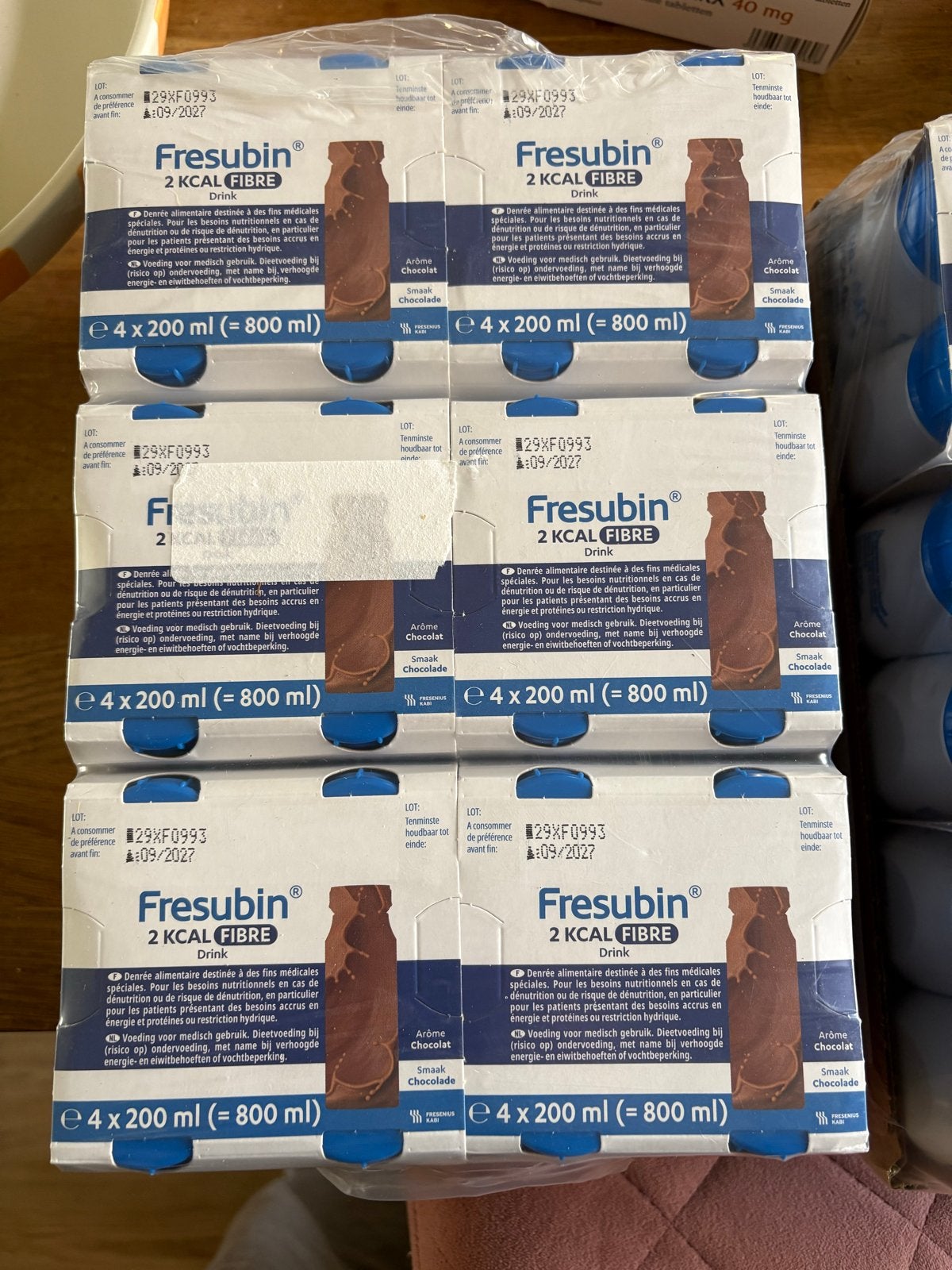 Drinkvoeding Fresubin smaak chocola 48 flesjes, Ophalen of Verzenden, Nieuw, Drank