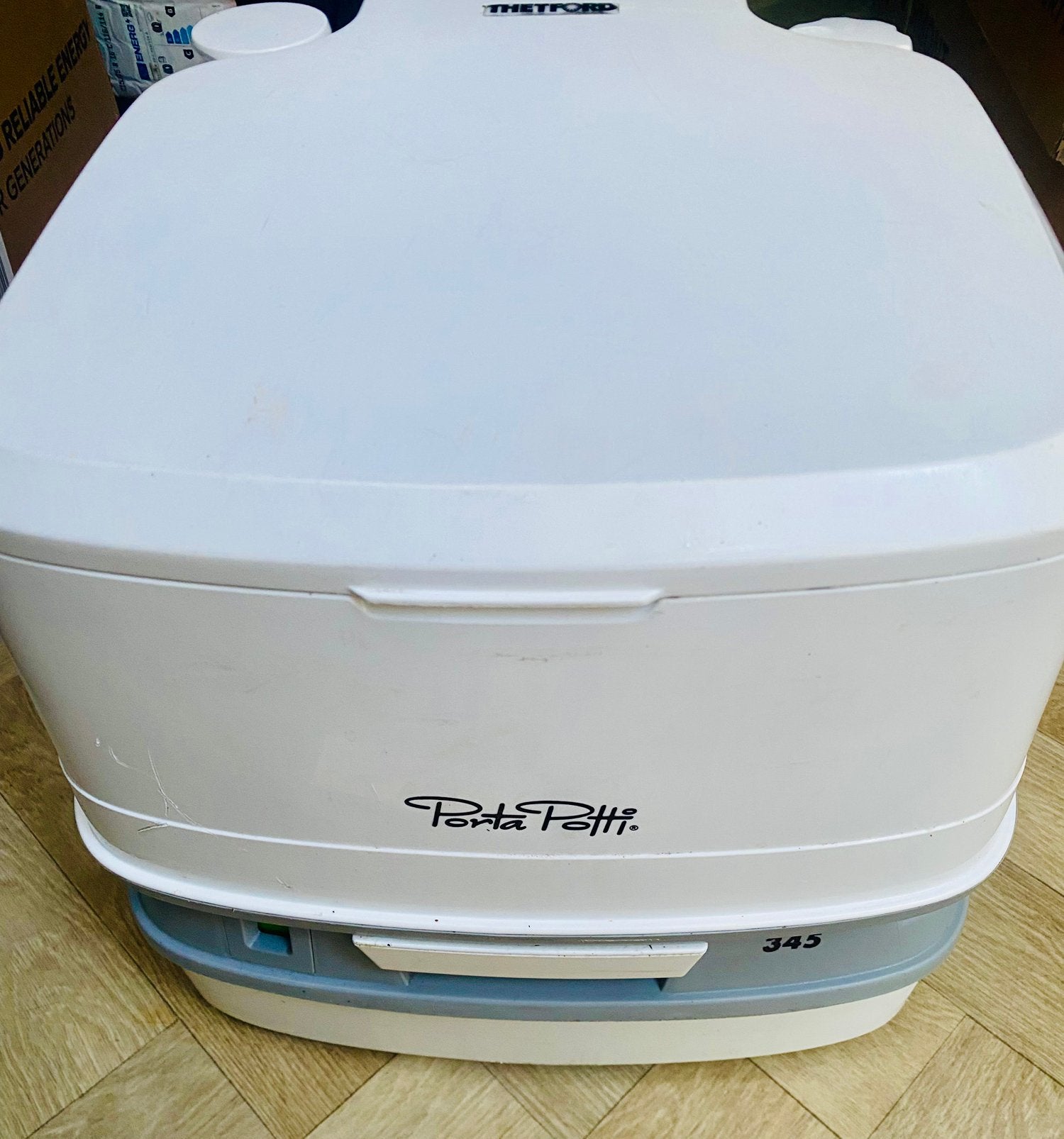 Porta Potti 345, Caravans en Kamperen, Ophalen, Gebruikt