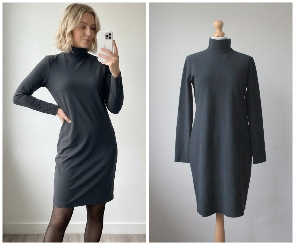 Woman by Earn - prachtige travel jurk - grijs - maat 38, Maat 38/40 (M), Verzenden, Woman by Earn, Zo goed als nieuw